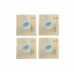 Set de Sushi DKD Home Decor 14,5 x 14,5 x 31 cm Azul Blanco Gres Oriental (16 Piezas)