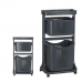 Clothes Trolley Anthracite polypropylene (33 x 81 x 44 cm)