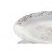 Skleda za Sadje DKD Home Decor 27 x 27 x 34 cm Porcelan Roza Kovina Bela