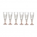 Champagne glass Exotic Crystal Brown 170 ml