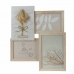 Fotoram DKD Home Decor 31 x 2,4 x 34 cm Glas Naturell Shabby Chic