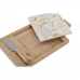 Δίσκος για σνακ DKD Home Decor Bamboo Αλουμίνιο Πήλινα 21,5 x 11,8 x 1,5 cm