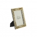 Fotolijsten DKD Home Decor 14,7 x 1,5 x 19,7 cm Gouden Hars Neoklassiek