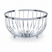 Fruit Bowl Iron Silver 25 x 14 x 25 cm (24 Units)