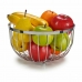 Μπολ για Φρούτα Σίδερο Ασημί 25 x 14 x 25 cm (24 Μονάδες)