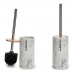 Toilet Brush White Metal Resin Bamboo Marble 9,6 x 37,5 x 9,6 cm