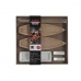 Set per Sushi DKD Home Decor 8 x 5 x 2 cm Ceramica Naturale Bianco Orientale