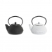 Bule DKD Home Decor Preto Aço inoxidável Branco (2 Unidades)