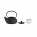 Bule DKD Home Decor Preto Aço inoxidável Branco (2 Unidades)