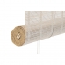 Estore de enrolar DKD Home Decor Envernizado Branco Bambu 120 x 2 x 230 cm