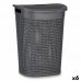 Coș pentru rufe Antracit Plastic 60 L 43,5 x 57,5 x 34 cm (6 Unități)