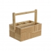 Besticks-sortering DKD Home Decor Naturell Bambu 27 x 16,5 x 11,5 cm