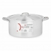 Cacerola Con Tapa Plateado Aluminio 12,5 L (3 Unidades)