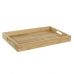 Δίσκος DKD Home Decor Φυσικό Bamboo 43 x 27 x 4,5 cm