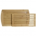 Masă de tăiat DKD Home Decor Natural Bambus 36 x 21 x 2 cm