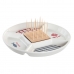 Set za Predjelo DKD Home Decor 23,5 x 23,5 x 7 cm Crvena Plava Bijela Gres Keramika Mediteran Kuće