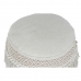 Repose-pied Home ESPRIT Blanc Frange 40 x 40 x 45 cm