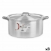 Kookpot met Deksel Zilverkleurig Aluminium 18 L (3 Stuks)