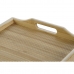 Hopfällbart sängbord DKD Home Decor Bambu 64 x 30 x 24 cm