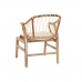 Silla DKD Home Decor Blanco Natural 57 x 68 x 79 cm 57 x 65 x 79 cm