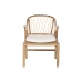 Καρέκλα DKD Home Decor Λευκό Φυσικό 57 x 68 x 79 cm 57 x 65 x 79 cm