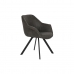 Kėdė DKD Home Decor Juoda Tamsiai pilka 64 x 67 x 85 cm