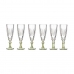 Champagne glass Exotic Crystal Green 170 ml