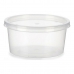 Lunch box Circular Transparent polypropylene (500 ml)