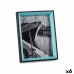 Рамка за снимки Кристал Черен Син Дървен MDF (3 x 22 x 17 cm) (6 броя)
