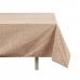 Tischdecke Jacquard Punkte Beige (140 x 180 cm)