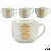 чаша за чай Coffee Porcelán Aranysàrga Fehér 500 ml 24 egység