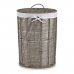 Laundry Basket Kipit White Grey wicker 40 L 76 L 44 x 56 x 44 cm