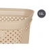 Mand Beige Plastic 10 L 24 x 17 x 35 cm