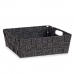 Panier Tressée Noir 3 L (23 x 8 x 27 cm) (48 Unités)