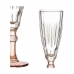 Champagneglas Glas Brun 6 antal (170 ml)