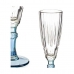 Champagne glass Exotic Crystal Blue 6 Units (170 ml)