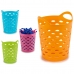 Mand voor wasknijpers Geel Blauw Oranje Roze polyestyreen 14 x 17 x 14 cm (12 Stuks)