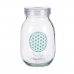 Bote Slow Life Transparente Vidro (1800 ml) (4 Unidades)