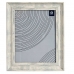 Cornice Portafoto 26 x 2 x 31 cm Cristallo Argentato Legno Marrone Plastica