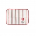 Mantel Individual Bon Apetit Rojo Blanco 33 x 0,3 x 48 cm