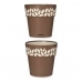 Self-watering flowerpot Stefanplast 3920111 Brown Beige Plastic 19 x 19 x 19 cm