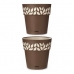 Self-watering flowerpot Stefanplast 3920311 Beige Brown Plastic 29 x 29 x 29 cm