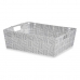 Cesta Blanco Tela 23 x 8 x 27 cm