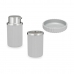 Bath Set Grey Plastic