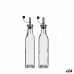 Oil and Vinegar Set Transparent Crystal 300 ml (24 Units)