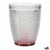 Verre Rouge Points Transparent verre 300 ml (6 Unités)