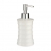 Soap Dispenser Berilo DW20800-B White Metal Ceramic Waves 260 ml (12 Units)