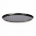 Bandeja para Horno Kinvara CK80909-1 Gris Acero al carbono 33 x 1 x 33 cm Pizza (24 Unidades)