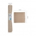 Bath rug Braiding Beige PVC (0,03 x 50 x 50 cm) (12 Units)