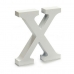 Letter Pincello X White 2 x 16 x 14,5 cm (24 Units)